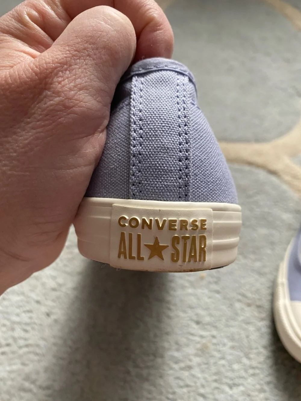 Converse Classic Double-Strap Mary Jane Sneakers in Lavender Size 9.5 New - Picture 3 of 12